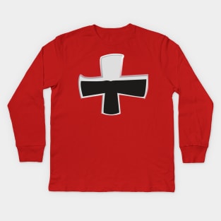 Shuriken Sentai Ninninger Red Kids Long Sleeve T-Shirt